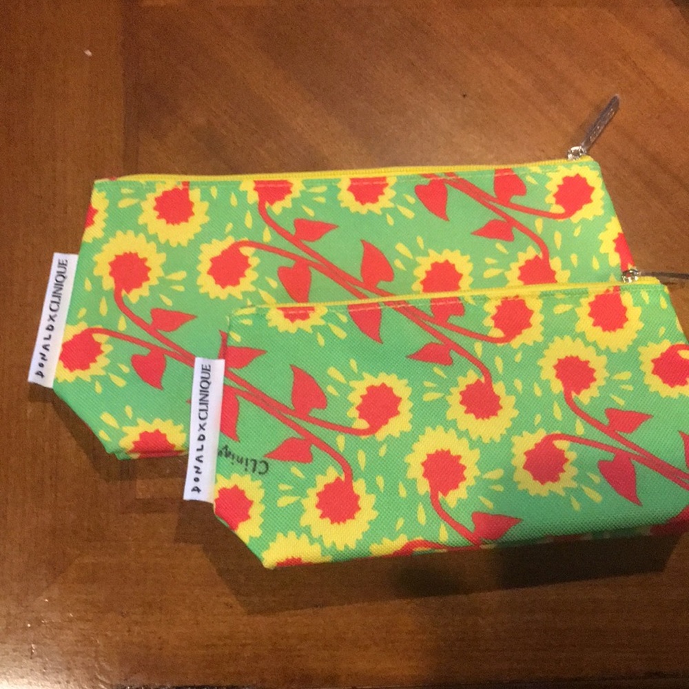 Clinique Makeup Bags - Set of 2